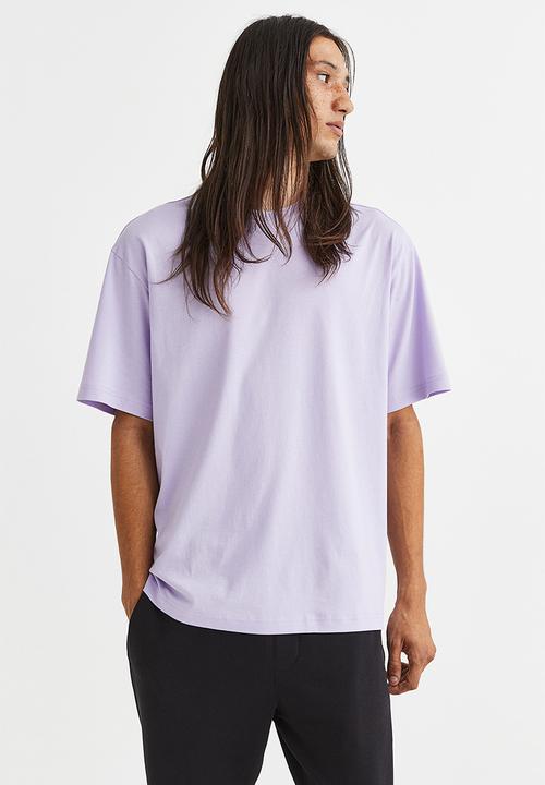 H&M - Relaxed fit T-shirt - light purple