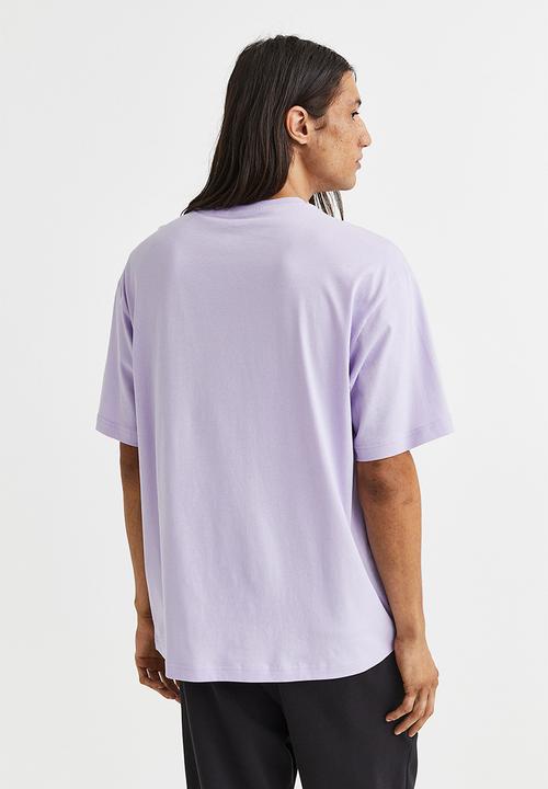 H&M - Relaxed fit T-shirt - light purple