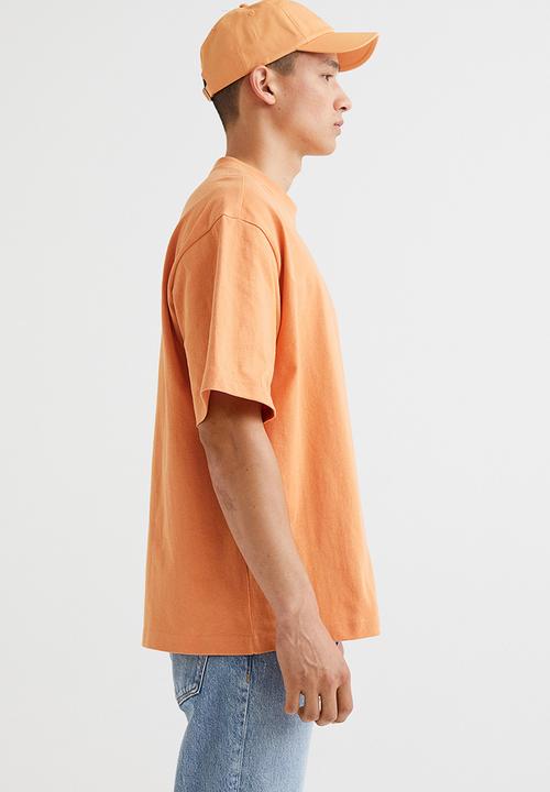 H&M - Relaxed fit T-shirt - orange
