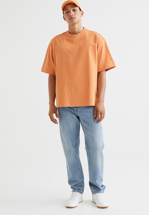 H&M - Relaxed fit T-shirt - orange