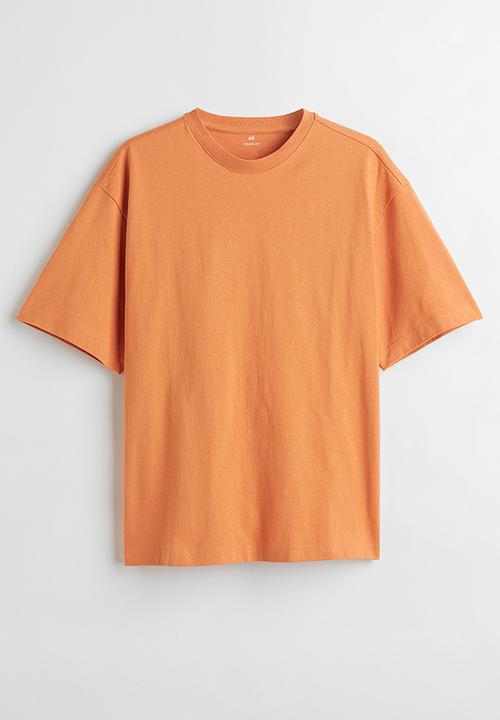 H&M - Relaxed fit T-shirt - orange
