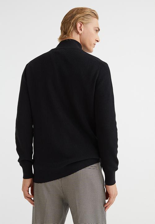 H&M - Slim fit jumper - black