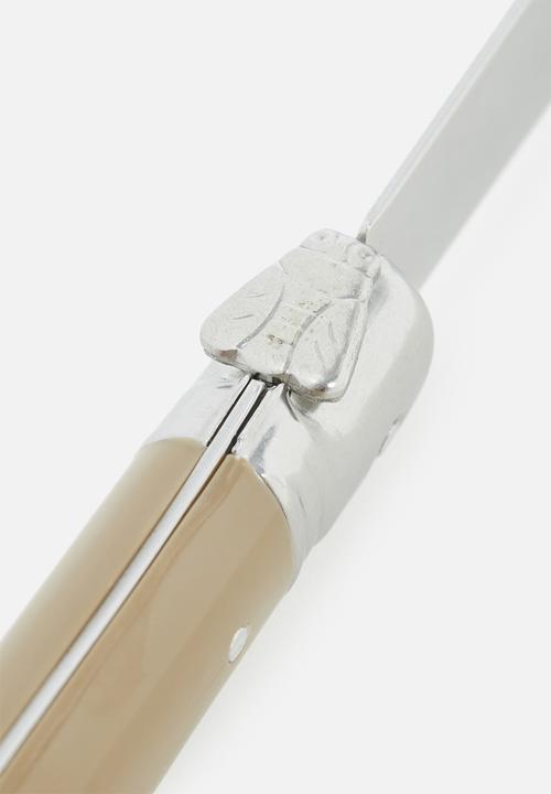 André Verdier - 12 piece steak knives & forks set - twill