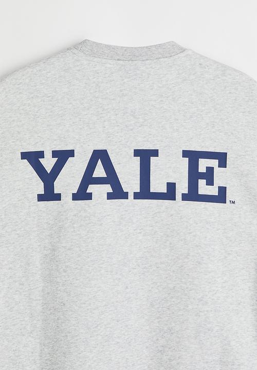 H&M - Relaxed fit sweatshirt - light grey marl/yale