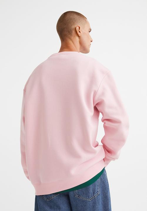 H&M - Relaxed fit sweatshirt - light pink/the simpsons