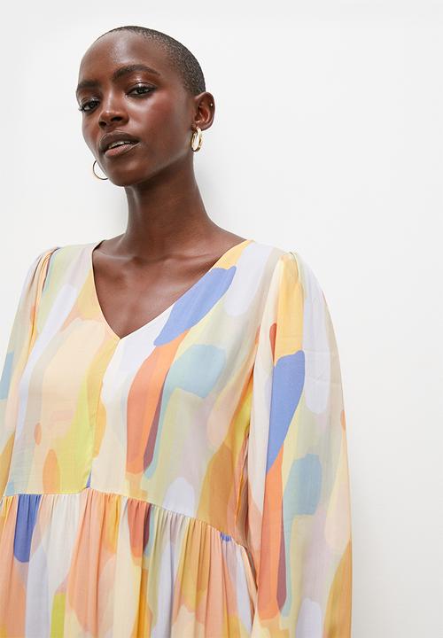Superbalist - Short tiered dress - multi 