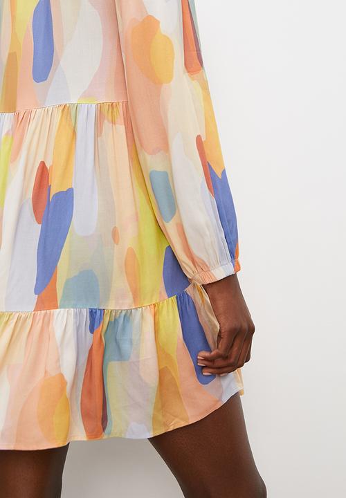 Superbalist - Short tiered dress - multi 