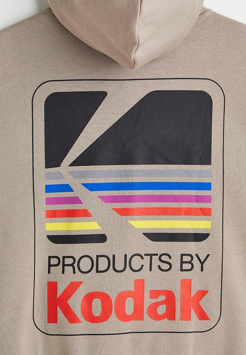H&M - Relaxed fit hoodie - beige/kodak