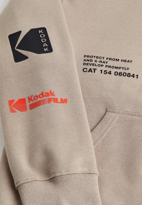 H&M - Relaxed fit hoodie - beige/kodak