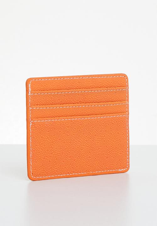 Superbalist - Sally faux leather cardholder - orange