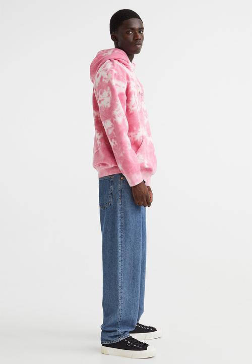 H&M - Relaxed fit hoodie - pink/pink panther