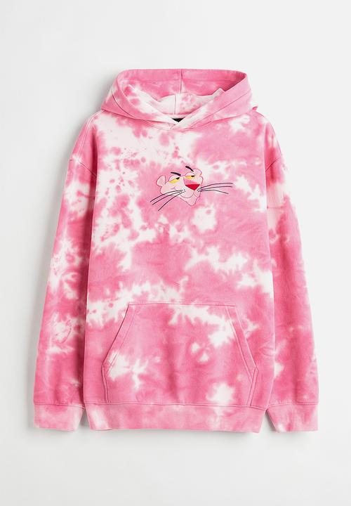 Relaxed fit hoodie - pink/pink panther - 1065654004