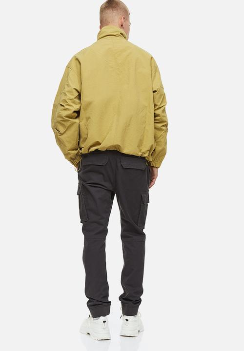 H&M - Skinny fit cargo joggers - dark grey