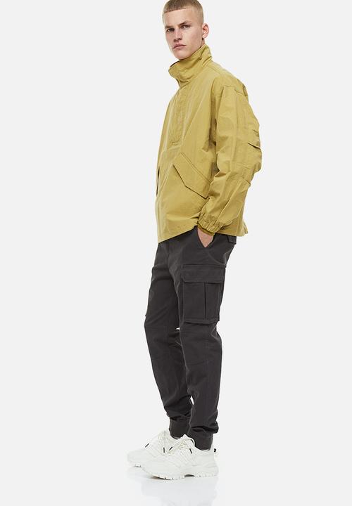 H&M - Skinny fit cargo joggers - dark grey