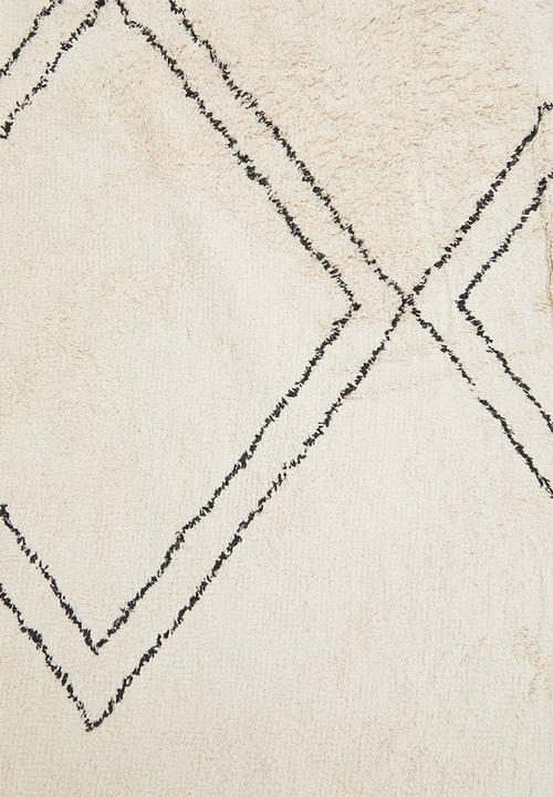 Sixth Floor - Nairi tufted round rug - cream