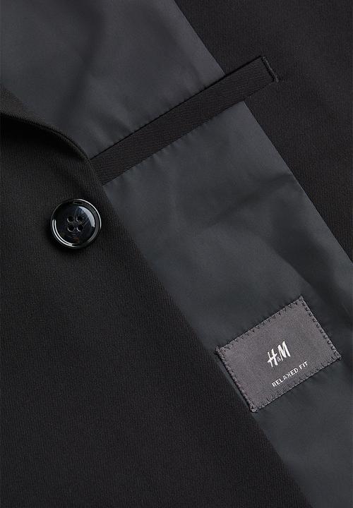 H&M - Relaxed fit unconstructed jacket - black