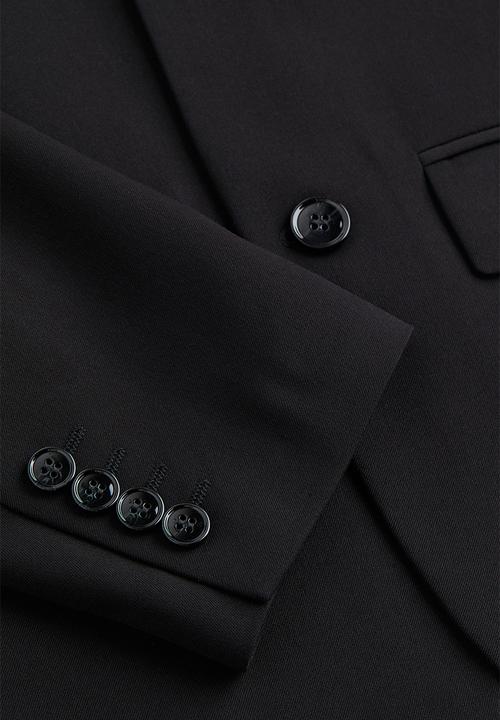 H&M - Relaxed fit unconstructed jacket - black