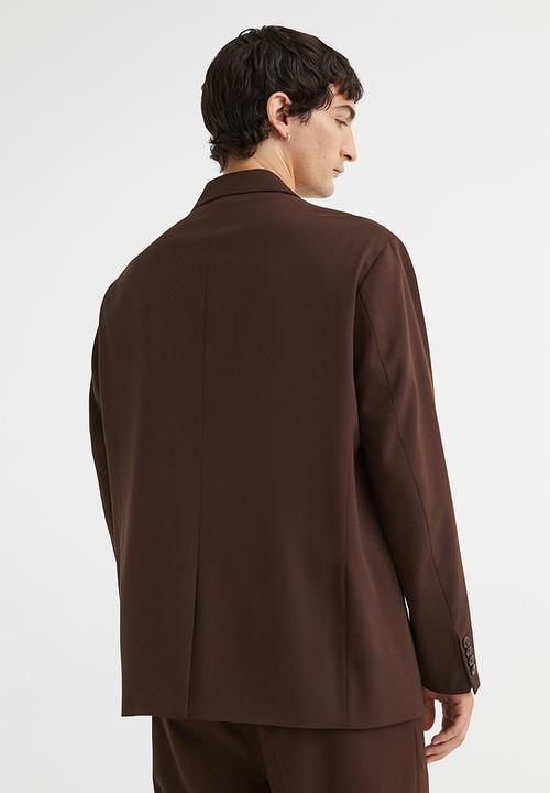 H&M - Relaxed fit unconstructed jacket - dark brown