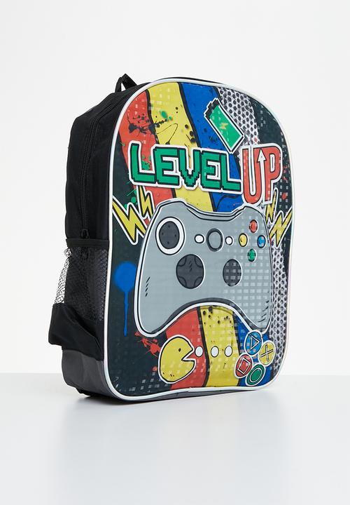 Character Fashion - Level up backpack - black