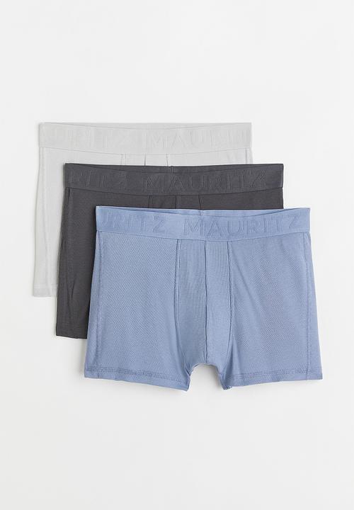 H&M - 3 Pack short cotton trunks - multi