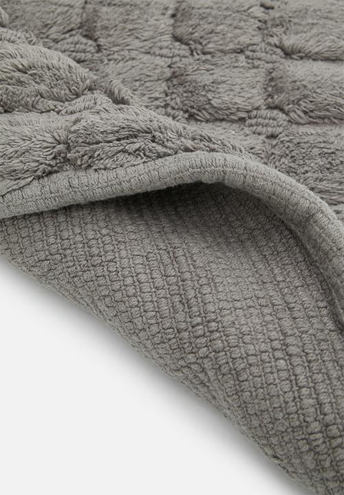 Sixth Floor - Milo bath mat - grey