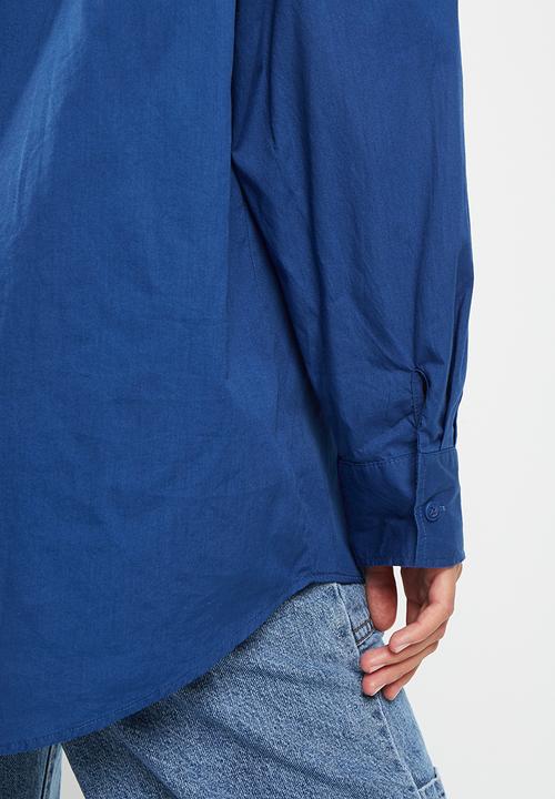 Cotton On - Dad shirt - royal blue