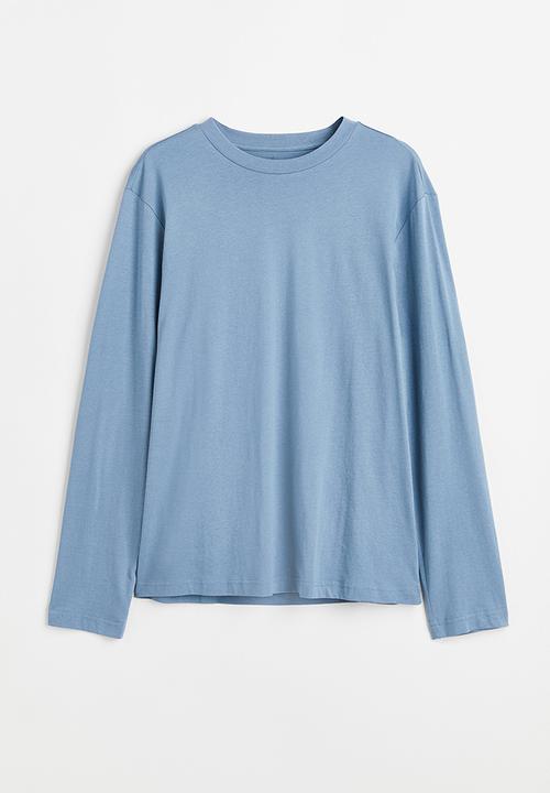 H&M - Regular fit jersey top - blue