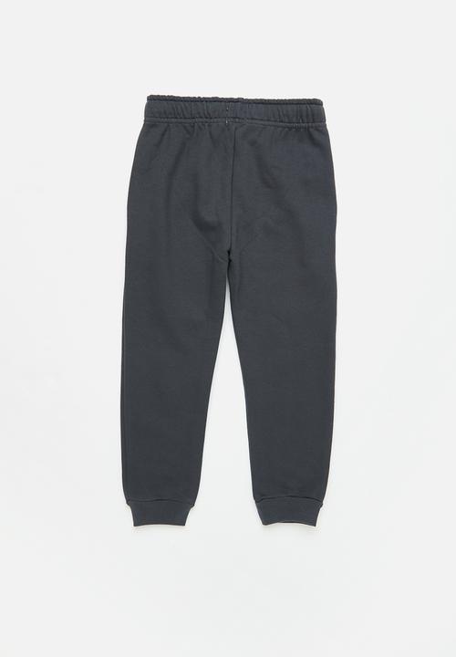 Superbalist - Younger boys 2 pack fleece jogger - black & charcoal