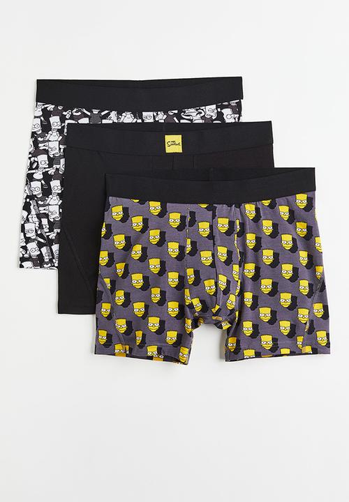 H&M - 3 Pack mid trunks - multi 