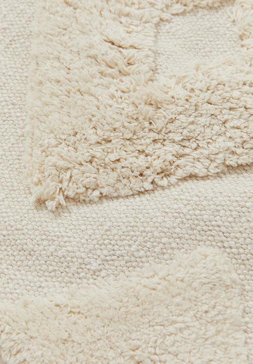 H&M - Cushion cover with tassels - beige