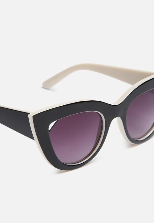 Jeepers Peepers - Black & White Cat Eyes