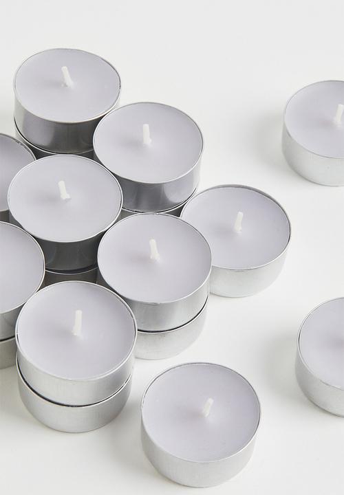 H&M - 18-pack tealights - grey