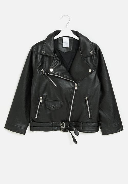 Pop Candy - Girls biker jacket - black