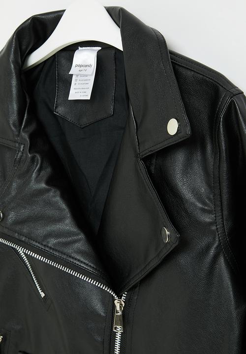 Pop Candy - Girls biker jacket - black