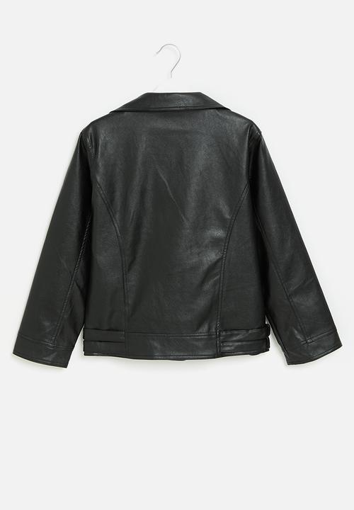 Pop Candy - Girls biker jacket - black