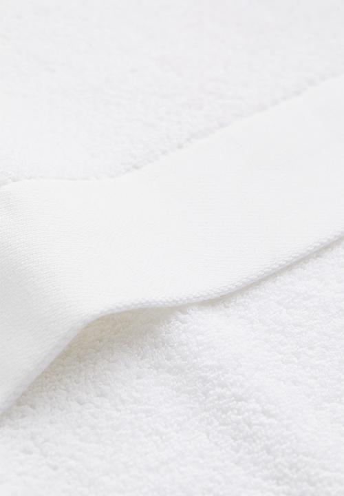 H&M - Cotton terry bath sheet - white I