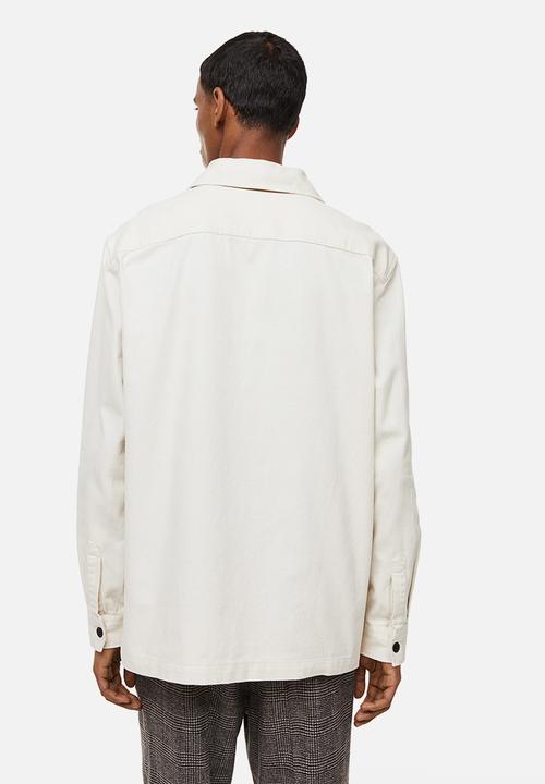 H&M - Regular fit overshirt - cream