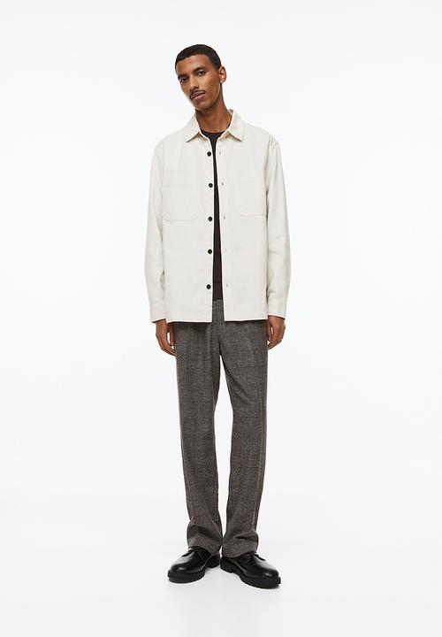 H&M - Regular fit overshirt - cream