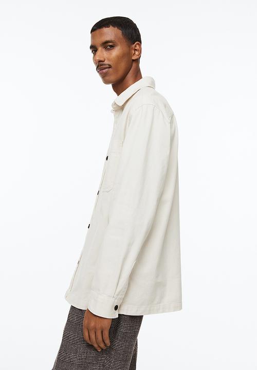H&M - Regular fit overshirt - cream