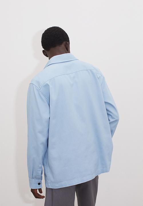 H&M - Regular fit overshirt - light blue