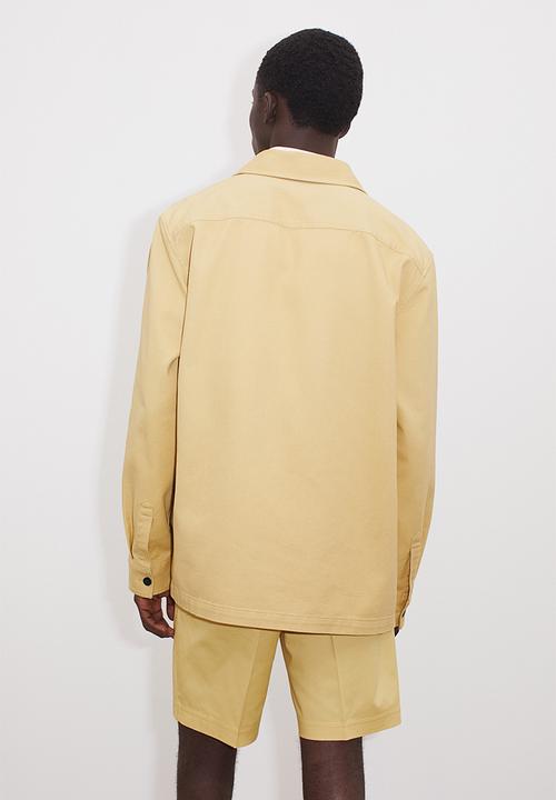 H&M - Regular fit overshirt - yellow