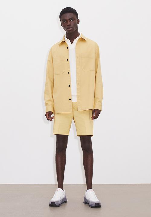 H&M - Regular fit overshirt - yellow