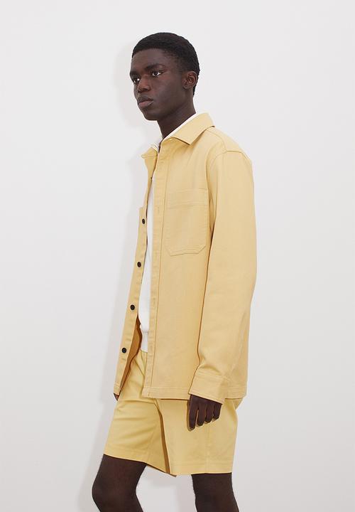 H&M - Regular fit overshirt - yellow