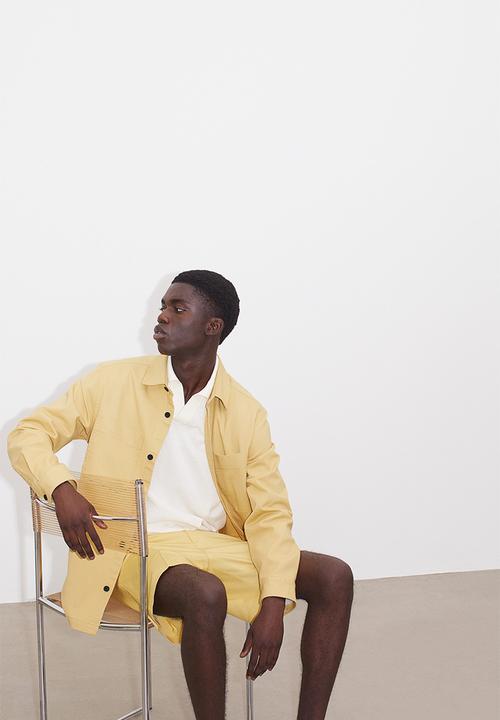 H&M - Regular fit overshirt - yellow