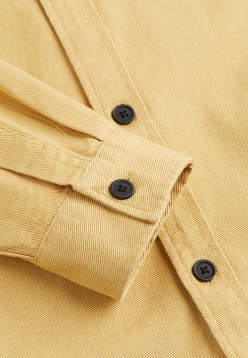 H&M - Regular fit overshirt - yellow