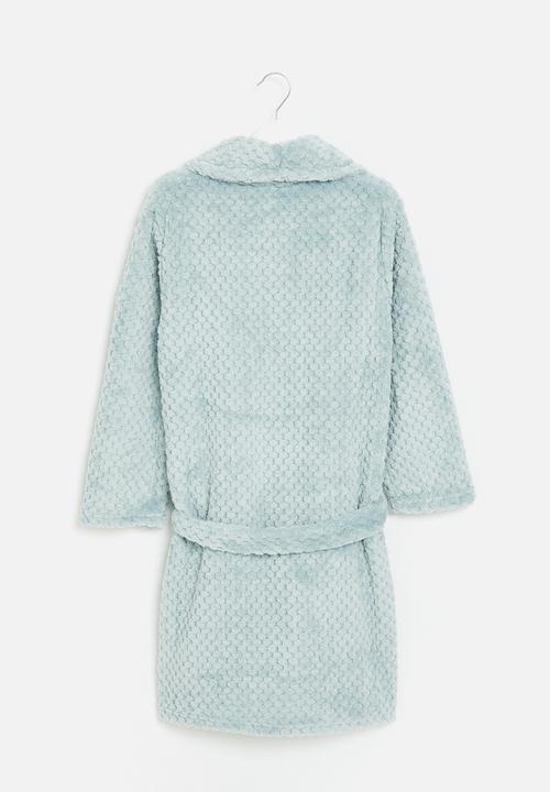 Pop Candy - Boys hooded gown - grey