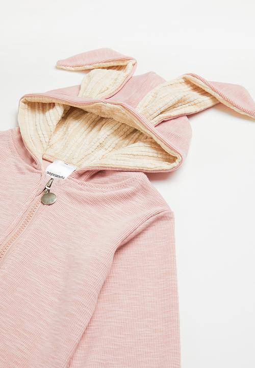 Pop Candy - Baby bunny romper - pink