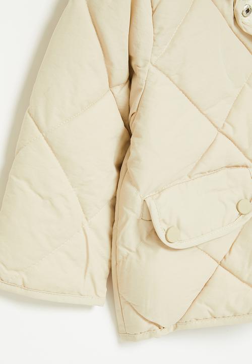 Pop Candy - Quilted jacket - ecru