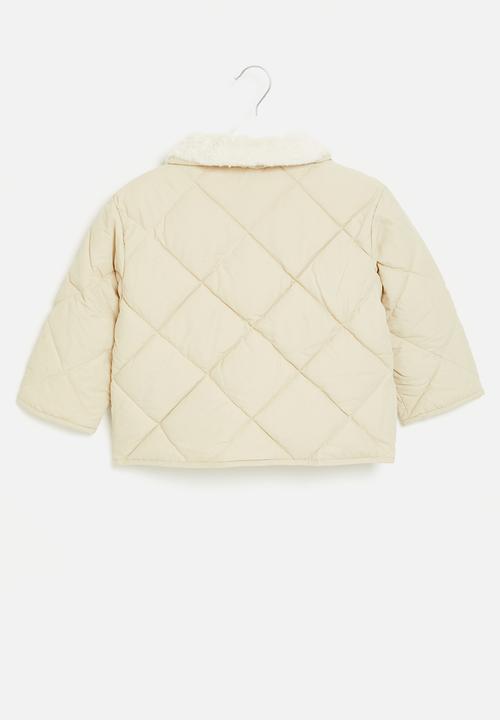 Pop Candy - Quilted jacket - ecru