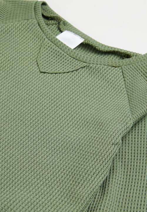 Pop Candy - Baby sweatset - olive